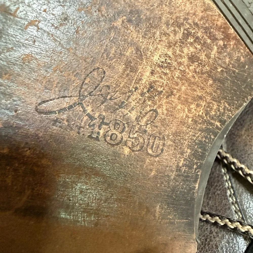 Johnston & Murphy Brown Leather Chukka Boots 8.5‎ Made Italy Lace Up Distressed